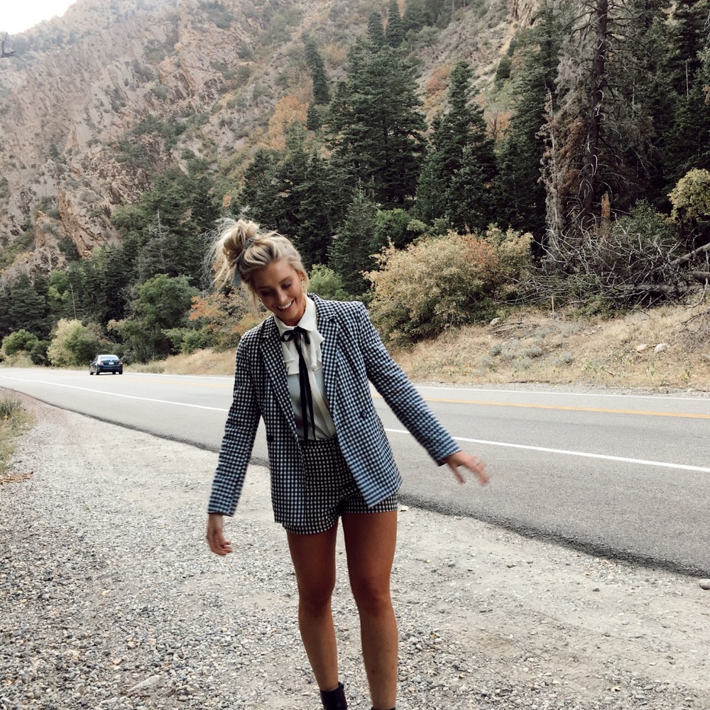 Black & White checkered Blazer - Picture 2 of 3